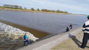 Cuatro hermanos que pescaban se ahogaron en el río Salado