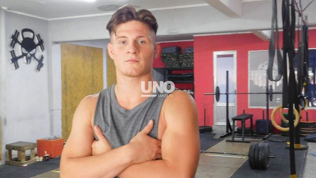 &nbsp;El santafesino Franco Chialanza tiene 18 años