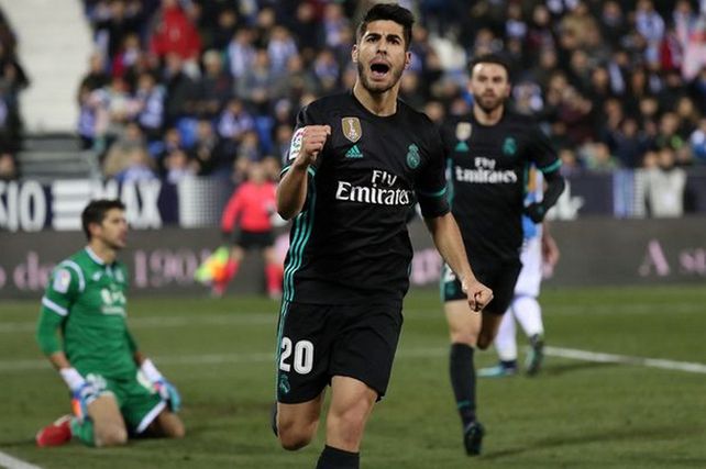 Real Madrid festejó sobre la hora
