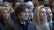 Milei se mostró junto a Karina tras el escándalo de corrupción: Los de enfrente quieren romper todo