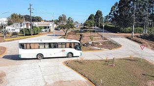 El accidente ocurrió en el ingreso a Concordia por la nueva rotonda de Villa Adela.