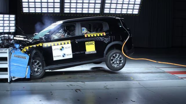 Preocupante: un auto que se vende en la Argentina sacó 0 estrellas en un test de seguridad