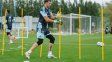 El Dibu Martínez entrenó juntos a sus compañeros. Argentina juega este miércoles en Córdoba. El Dibu Martínez entrenó juntos a sus compañeros. Argentina juega este miércoles en Córdoba.
