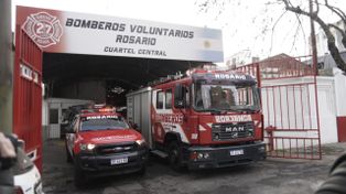 Sirenazo de los bomberos rosarinos en reclamo a Nación por fondos adeudados
