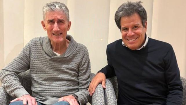 El emotivo reencuentro de Facundo Manes con el Patón Bauza: cómo está hoy el ídolo de Central