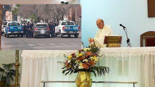 El párroco de Nuestra Señora de Fátima conducía un automóvil Peugeot 3008. El incidente obligó a cortar calle Dean J Álvarez, en Paraná