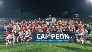 Después de 10 años, River Plate gritó campeón en Reserva.