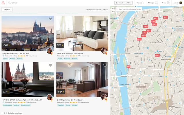 Aplicaciones como Air BNB cambiaron el turismo mundial.&nbsp;
