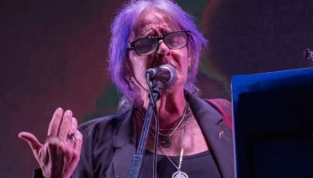 Adriana Coyle en su participación en Festival de Blues de Rosario.&nbsp;