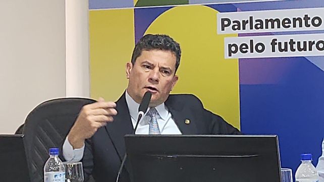 El senador y exjuez brasileño Sergio Moro