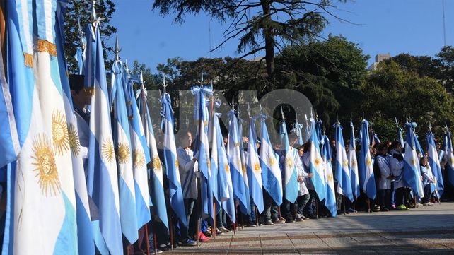 Festejos por el Día de la Bandera Nacional en Santa Fe