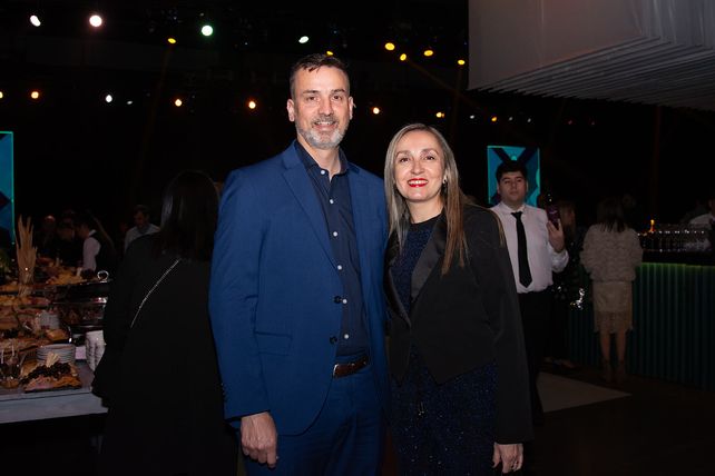 Estéban Bretto y Sandra Aguirre