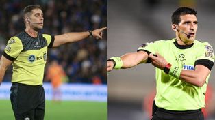 Fernando Echenique y Andrés Merlos dirigirán los partidos de los rosarinos en la próxima fecha.