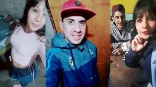 Lourdes Del Carmen Ríos y Axel Leonel Carlos De Andrea vivieron juntos en una casa donde también estaban tres hijos de ella.