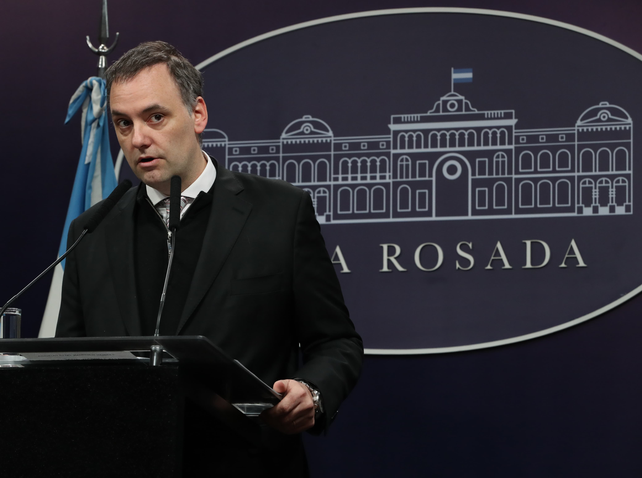 El vocero Adorni fijó la posición de la Casa Rosada frente a los dichos de Villarruel.