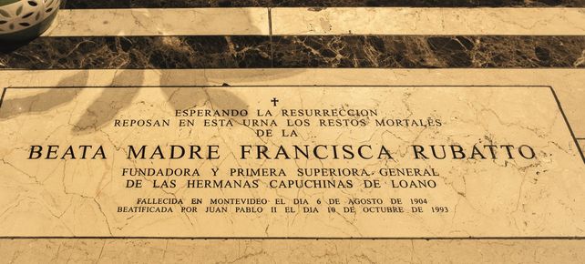 Francisca falleció el 6 de agosto de 1904 en Montevideo, donde descansan sus restos.