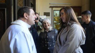 Sorpresa en Rosario: Victoria Villarruel fue a la catedral para una misa especial
