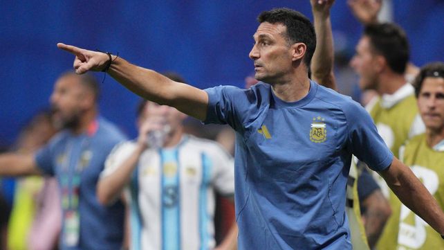 Scaloni se mostró contento con el desempeño de su equipo ante Egipto