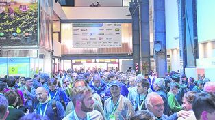 Los congresos de Aapresid son un espacio de encuentro multitudinario de productores y referentes del sector.