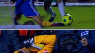 Le dieron su gran chance en Primera y sufrió una espeluznante lesión en la rodilla