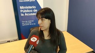 La fiscal Alejandra Del Río Ayala.