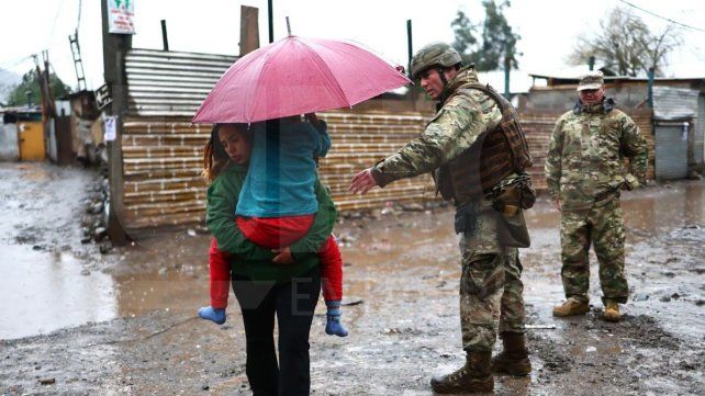 Temporal en Chile: 250 mm en menos de una semana