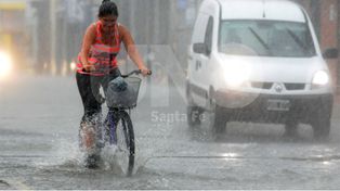 Santa Fe: rige un alerta meteorológico a muy corto plazo por tormentas fuertes y caída de granizo