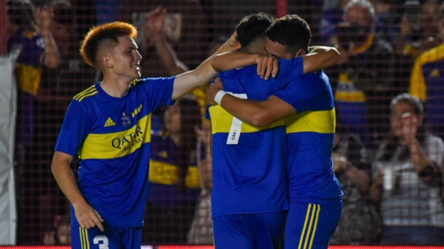 Boca goleó a Sarmiento y ganó el Trofeo de Campeones en Reserva