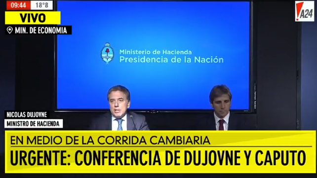 Dujovne ratificó la política hacia el equilibrio fiscal y dijo que el país seguirá creciendo muchos años más