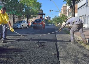 Plan de bacheo previsto para este lunes