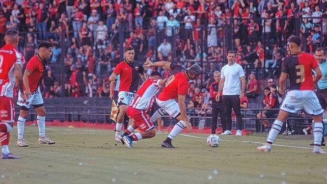 En la derrota ante Colón En la derrota ante Colón