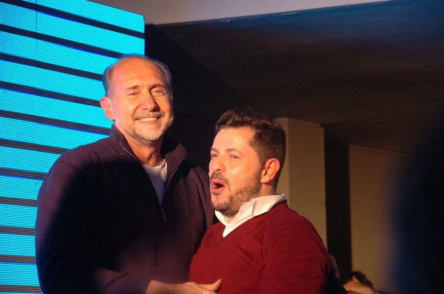 omar perotti gobernador electo festejos
