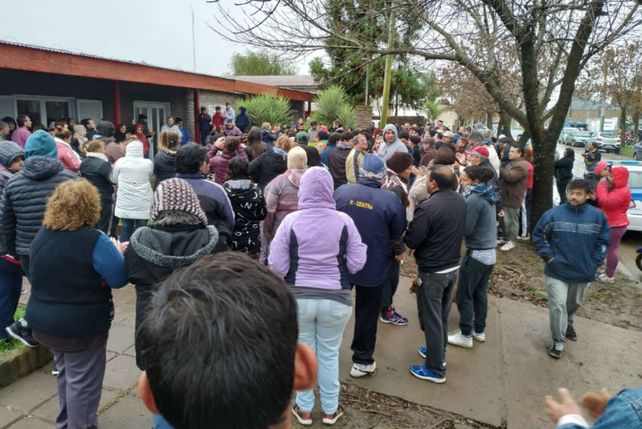 En la seccional. La policía aseguró que investigación está avanzada.