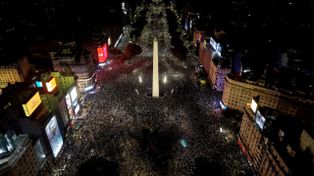 Festejos multitudinarios en todo el país tras vencer a Inglaterra