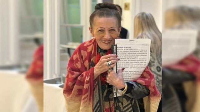 Inalina, la artista de 95 años que convirtió a Entre Ríos en un escenario infinito