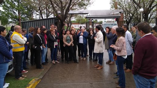 Simulacro de evacuación en el Hospital de Niños