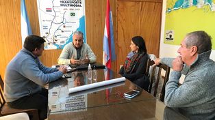 El intendente de Basso se reunión con el presidente del Puerto de Concepción del Uruguay.