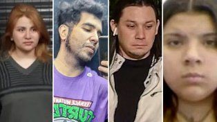 Los detenidos por el atentado contra Cristina: Brenda Uliarte, Fernando Sabag Montiel, Gabriel Nicolás Carrizo y Agustina Díaz.&nbsp;