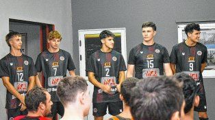 Libertad de San Jerónimo Norte realizó la presentación del equipo que afrontará la Liga Nacional Masculina.
