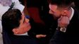 que le dijo maradona a messi cuando lo corrio en la segunda parte de la cumbre en the best