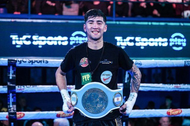Chapu Cantero retuvo el título argentino supergallo con un KO en el tercer round Chapu Cantero retuvo el título argentino supergallo con un KO en el tercer round