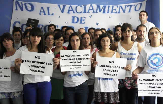 No al desmantelamiento del Programa Conectar Igualdad y al despido de trabajadores