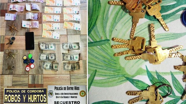 Detuvieron a una pareja por el robo millonario en un departamento en Paraná
