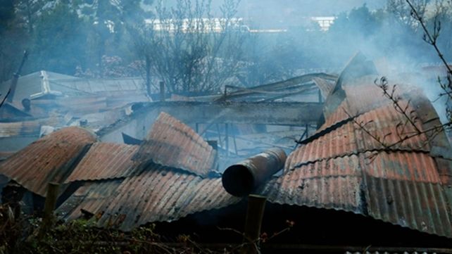 Chiguayante.El fuego arrasó con una habitación del geriátrico.