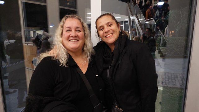 Amigas compartieron la salida