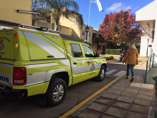 El jueves 26 de mayo también hicieron un llamado alertando sobre la colocación de una bomba en la municipalidad de Venado Tuerto.