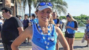 Hito histórico: Carmen Zárate, primera atleta femenina entrerriana en la Selección Argentina Sub 23.