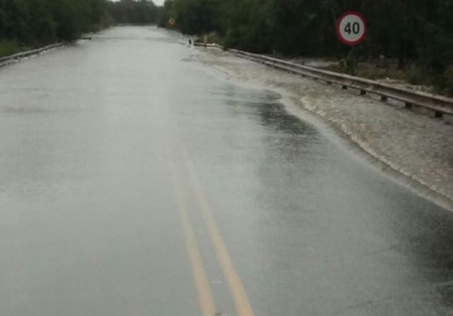 Corte total en ruta 6. Foto: Agencia Provincial Vial de Santa fe
