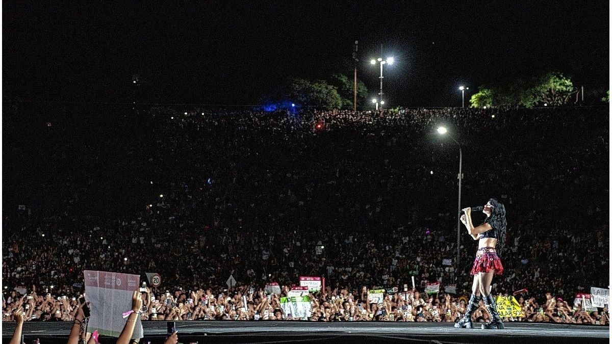 El dato que llamó la atención: el show de Lali no se transmitió en vivo