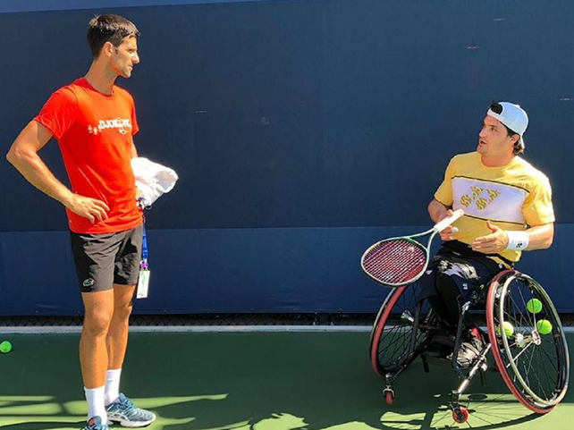 Tenis: Djokovic y un mensaje a Gustavo Fernández